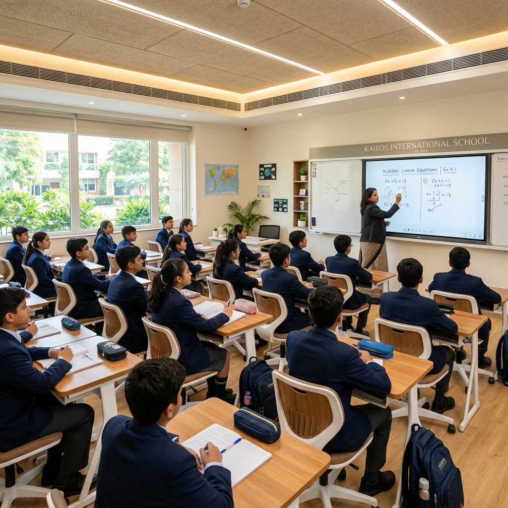 Students in classroom